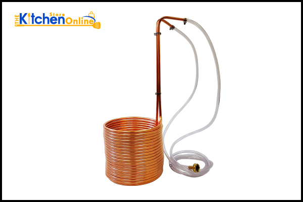 1. NY Brew Supply copper wort chiller