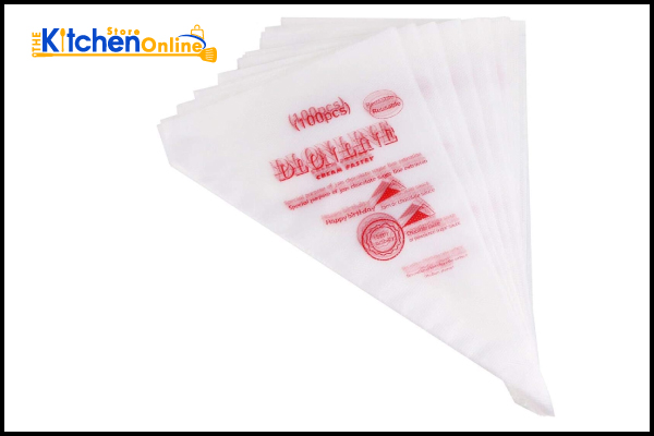 8. DLOnline 200 Pcs Disposable Cream Pastry Bag Cake Icing Piping