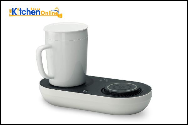 9. Wireless Qi Certified Fast Charger with Mug Warmer